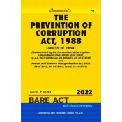 Commercial's The Prevention of Corruption Act, 1988 Bare Act 2022